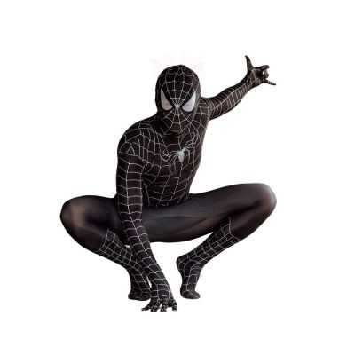 Bộ hoá trang hallowen Spiderman Đen (NGƯỜI LỚN)