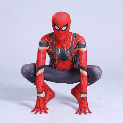 Bộ hoá trang hallowen Iron Spiderman (NGƯỜI LỚN)