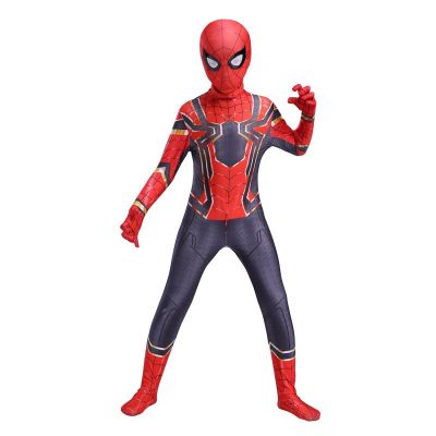 Bộ hoá trang Iron Spiderman nhện Sắt (Tặng mũ trùm)